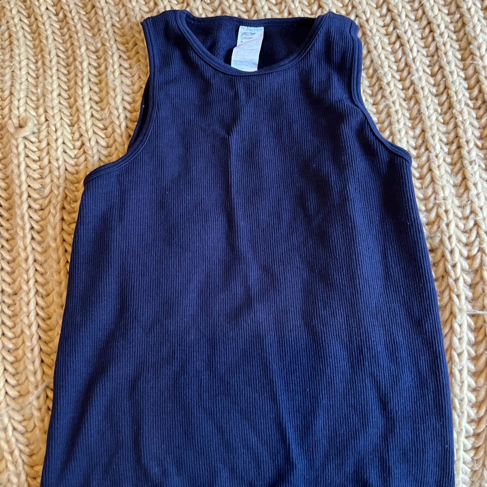 Fabletics Navy Tank Top